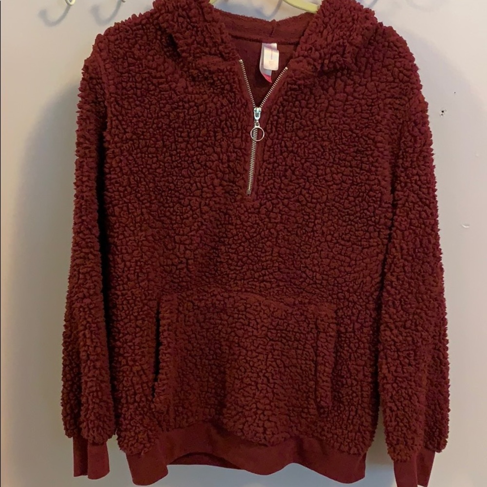 Fur pullover